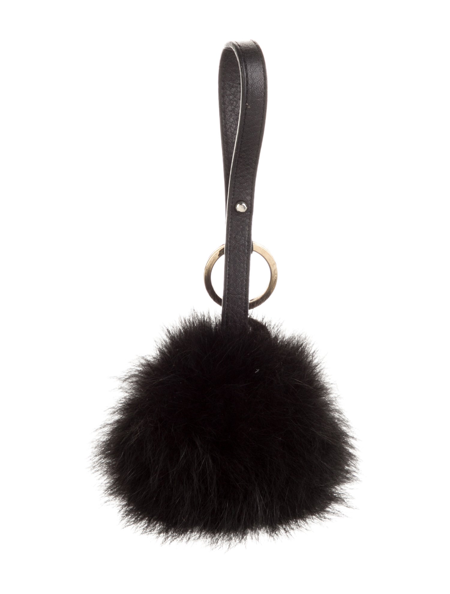 Max Mara pom pom keychain